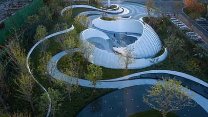 大華·天津流線藝術公園 / 廣畝景觀 – 融合景觀與藝術的生態空間